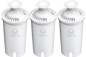 
   Best Selling Replacement Pitcher Water Filters
   - Brita Standard Water Filter Replacements for Pitchers and Dispensers, Lasts 2 Months, Reduces Chlorine Taste and Odor, 3 Count