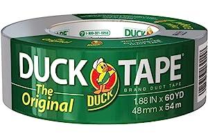 Duct Tape - The Original Duck Brand Duct Tape, 1-Pack 1.88 Inch x 60 Yard, Silver (394475)