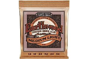 
   Best Selling Acoustic Guitar Strings
   - Ernie Ball Earthwood Medium Light Phosphor Bronze Acoustic Guitar Strings, 12-54 Gauge (P02146)