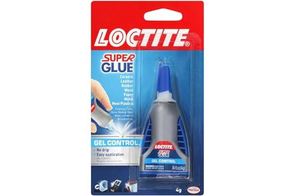 
   Best Selling Cyanoacrylate Adhesives
   - Loctite Super Glue Gel Control, Clear Superglue for Plastic, Wood, Metal, Crafts, & Repair, Cyanoacrylate Adhesive Instant Glue, Quick Dry - 0.14 fl oz Bottle, Pack of 1