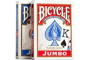 Standard Playing Card Decks - Bicycle Playing Cards, Jumbo Index, 2 Pack