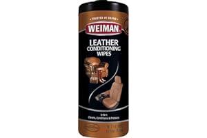 
   Best Selling Leather Care Products
   - Weiman Leather Cleaner & Conditioner Wipes With UV Protection, Prevent Cracking Or Fading Of Leather Couches, Car Seats, Shoes, Purses - 30 ct