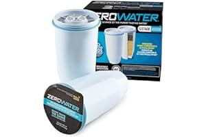 
   Best Selling Replacement Pitcher Water Filters
   - ZeroWater Official Replacement Filter - 5-Stage Filter Replacement 0 TDS for Improved Tap Water Taste - System NSF Certified to Reduce Lead, Chromium, and PFOA/PFOS, 2-Pack