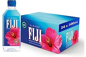 Mineral Drinking Water - FIJI Natural Artesian Bottled Water 500 mL / 16.9 Fl Ounce (Pack of 24)