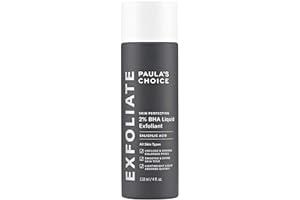 
   Best Selling Climate Pledge Friendly: Beauty
   - Paulas Choice--SKIN PERFECTING 2% BHA Liquid Salicylic Acid Exfoliant--Facial Exfoliant for Blackheads, Enlarged Pores, Wrinkles & Fine Lines, 4 oz Bottle