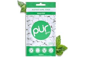 
   Best Selling Chewing Gum
   - PUR Gum | Aspartame Free Chewing Gum | 100% Xylitol | Sugar Free, Vegan, Gluten Free & Keto Friendly | Natural Spearmint Flavored Gum, 55 Pieces (Pack of 1)