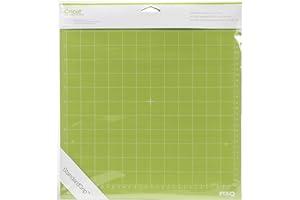 Quilting Cutting Mats - Cricut StandardGrip Machine Cutting Mats 12in x 12in, Reusable for Crafts with Protective Film,Use with Cardstock, Iron On, Vinyl and More, Compatible with Cricut Explore & Maker (2 Count) ,Green