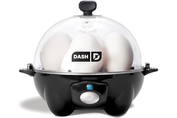 
   Best Selling Egg Cookers
   - DASH Rapid Egg Cooker: 6 Egg Capacity Electric Egg Cooker for Hard Boiled Eggs, Poached Eggs, Scrambled Eggs, or Omelets with Auto Shut Off Feature - Black