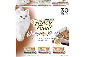 Canned Cat Food - Purina Fancy Feast Gravy Lovers - (30) 3 oz. Cans