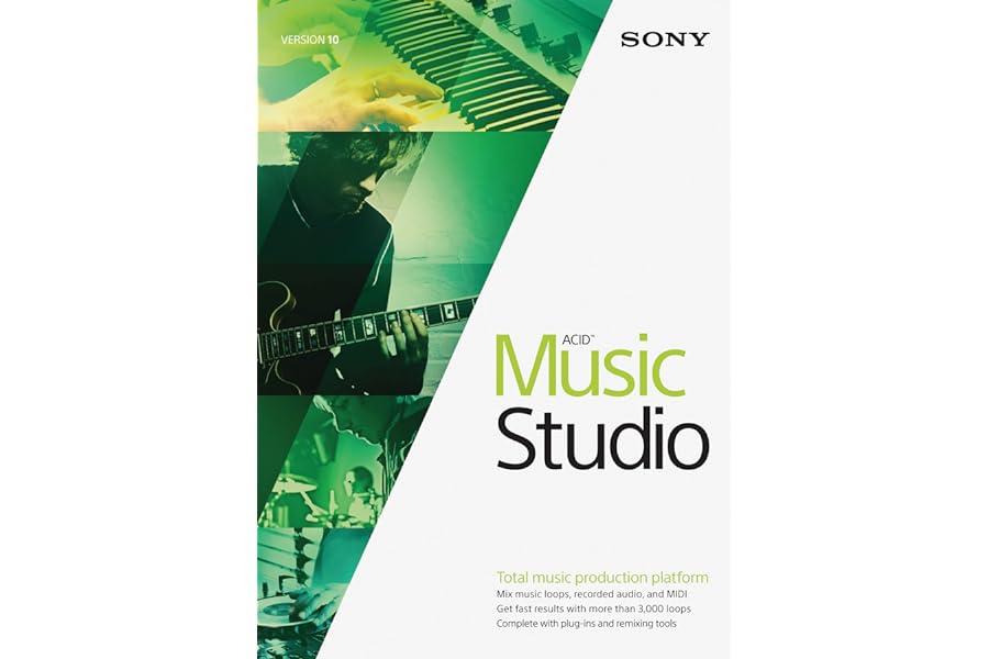 Music Creation & Sequencing - Sony ACID Music Studio 10- 30 Day Free Trial [Download]