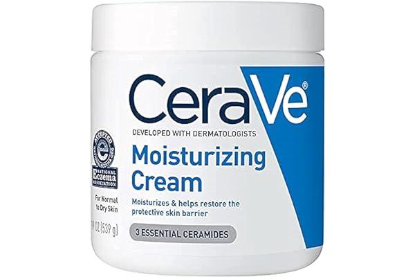 
   Best Selling Climate Pledge Friendly: Beauty
   - CeraVe Moisturizing Cream | Body and Face Moisturizer for Dry Skin | Body Cream with Hyaluronic Acid and Ceramides | Hydrating Moisturizer | Fragrance Free Non-Comedogenic | 19 Ounce