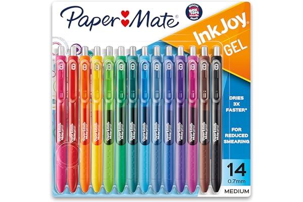 
   Best Selling Gel Ink Pens
   - Paper Mate® Gel Pens | InkJoy® Pens, Medium Point, Assorted, 14 Count