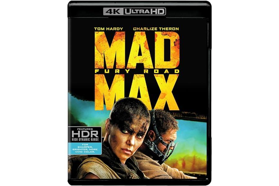 Action & Adventure Blu-ray Discs - Mad Max: Fury Road (4K Ultra HD)