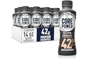 
   Best Selling Protein Drinks
   - Core Power Fairlife Elite 42g High Protein Milk Shakes For kosher diet, Ready to Drink for Workout Recovery, Chocolate, 14 Fl Oz (Pack of 12), Liquid, Bottle