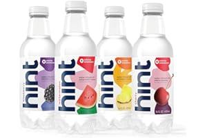 
   Best Selling Flavored Drinking Water
   - Hint Water Best Sellers Pack (Pack of 12), 16 Ounce Bottles, 3 Bottles Each of: Watermelon, Blackberry, Cherry, and Pineapple, Zero Calories, Zero Sugar and Zero Sweeteners