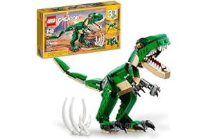 
   Best Selling Toy Building Sets
   - LEGO Creator 3 in 1 Mighty Dinosaur Toy, Transforms from T. rex to Triceratops to Pterodactyl Dinosaur Figures, Great Gift for 7-12 Year Old Boys & Girls, 31058