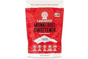 
   Best Selling Sugar Substitutes
   - Lakanto Monkfruit Sweetener, 1:1 Sugar Substitute, Keto, Non-GMO (Classic White - 3 lbs)