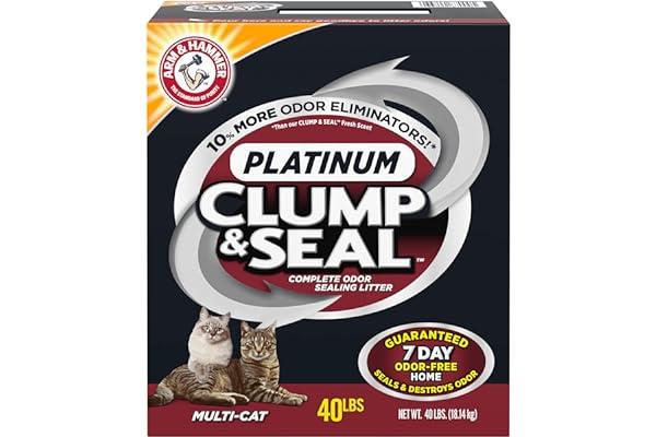 
   Best Selling Cat Litter
   - ARM & HAMMER Clump & Seal Platinum Cat Litter, Multi-Cat, 40 lb