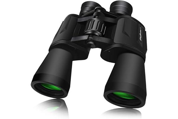 
   Best Selling Binoculars
   - SkyGenius 10 x 50 Binoculars for Adults Powerful Full-Size, Clear Durable Binoculars for Bird Watching Sightseeing Wildlife Watching Traveling Stargazing with Low Light Night Vision