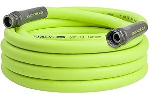 Garden Hoses - Flexzilla Garden Hose 5/8 in. x 25 ft, Heavy Duty, Lightweight, Drinking Water Safe, ZillaGreen - HFZG525YW-E