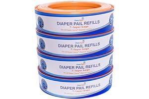 
   Best Selling Diaper Disposal Bags
   - ChoiceRefill Compatible with Diaper Genie Pails, 4-Pack, 1080 Count