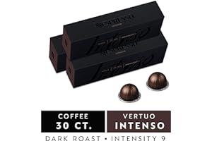 
   Best Selling Single-Serve Coffee Capsules & Pods
   - Nespresso Capsules VertuoLine, Intenso, Dark Roast Coffee, Coffee Pods, Brews 7.77 Ounce (VERTUOLINE ONLY), 10 Count (Pack of 3)