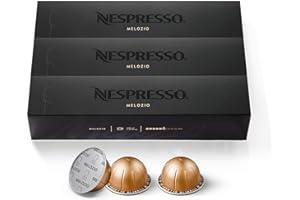 
   Best Selling Single-Serve Coffee Capsules & Pods
   - Nespresso Capsules VertuoLine, Melozio, Medium Roast Coffee, Coffee Pods, Brews 7.77 Fl Ounce (VERTUOLINE ONLY), 10 Count (Pack of 3)