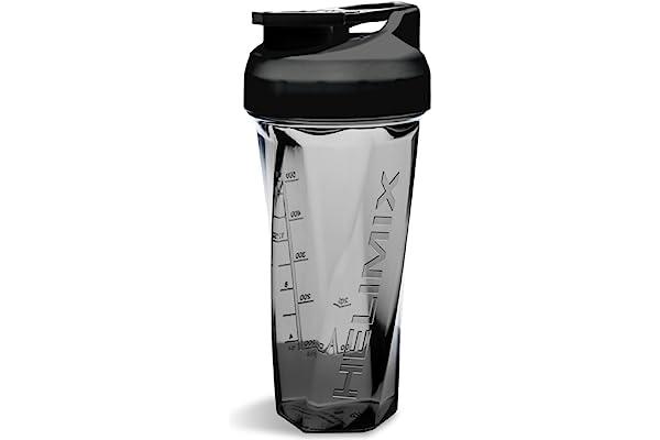 Sports Nutrition Products - HELIMIX 2.0 Vortex Blender Shaker Bottle Holds upto 28oz | No Blending Ball or Whisk | USA Made | Pre Workout Protein Drink Cocktail Shaker Cup | Weight Loss Supplements Shakes | Top Rack Safe