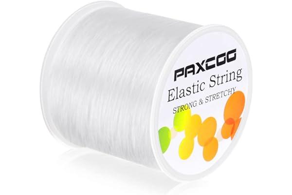 
   Best Selling Beading Cords & Threads
   - Paxcoo 1mm Elastic Bracelet String Cord Stretch Bead Cord for Jewelry Making and Bracelet Making White