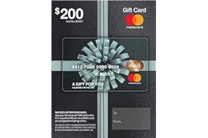 
   Best Selling Birthday
   - $200 Mastercard Gift Card (plus $6.95 Purchase Fee)