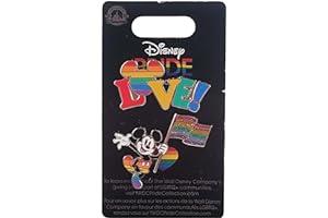 
   Best Selling Entertainment Collectible Apparel
   - Disney Pin - Rainbow Pride Collection - Mickey Mouse - Icon Love & Flag Pin Set