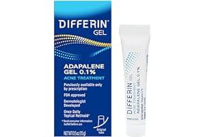 
   Best Selling Facial Masks
   - Differin Acne Treatment Gel, 30 Day Supply, Retinoid Treatment for Face with 0.1% Adapalene, Gentle Skin Care for Acne Prone Sensitive Skin, 15g Tube (Packaging May Vary)