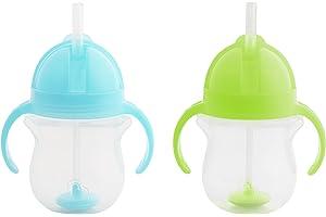 
   Best Selling Toddler Cups
   - Munchkin® Any Angle™ Weighted Straw Trainer Cup with Click Lock™ Lid, 7 Ounce, 2 Count (Pack of 1), Blue/Green