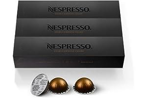 
   Best Selling Single-Serve Coffee Capsules & Pods
   - Nespresso Capsules VertuoLine, Double Espresso Chiaro, Medium Roast Coffee, 10 Count (Pack of 3) Coffee Pods, Brews 2.7 Ounce (VERTUOLINE ONLY)