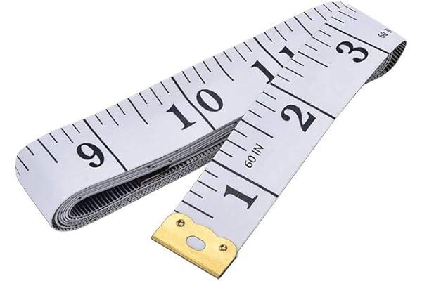 
   Best Selling Sewing Tape Measures
   - GDMINLO Soft Tape Measure Double Scale Body Sewing Flexible Ruler for Weight Loss Medical Measurement Tailor Craft Vinyl Ruler, Has Centimetre on Reverse Side 60-inch（White）