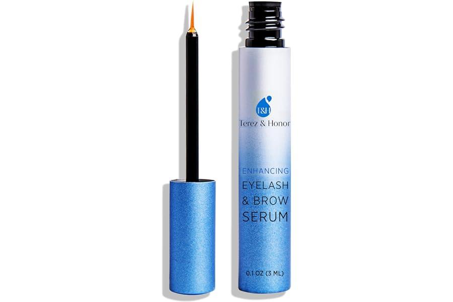 Lash Enhancers & Primers - Advanced Serum for Thicker, Longer Eyelashes and Eyebrows - Grow Luscious Lashes with Brow Enhancer (3mL)