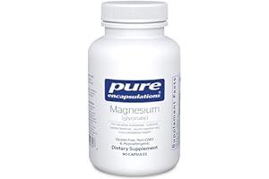 
   Best Selling Magnesium Mineral Supplements
   - Pure Encapsulations Magnesium (Glycinate) - Supplement to Support Stress Relief, Sleep, Heart Health, Nerves, Muscles, and Metabolism* - with Magnesium Glycinate - 90 Capsules