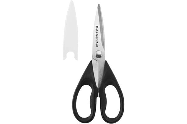 
   Best Selling Kitchen Shears
   - KitchenAid All Purpose Kitchen Shears with Protective Sheath for Everyday use, Dishwasher Safe Stainless Steel Scissors with Comfort Grip, 8.72-Inch, Black