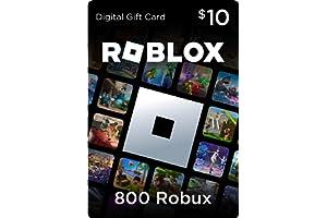 PC Games & Accessories - Roblox Digital Gift Code for 800 Robux [Redeem Worldwide - Includes Exclusive Virtual Item] [Online Game Code]