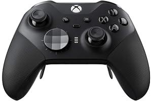 Xbox Accessories - Xbox Elite Series 2 Wireless Gaming Controller – Black – Xbox Series X|S, Xbox One, Windows PC, Android, and iOS