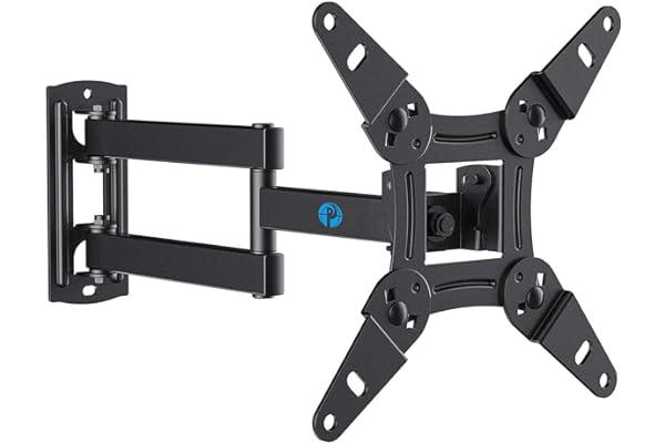 TV Wall & Ceiling Mounts - Full Motion TV Monitor Wall Mount Bracket Articulating Arms Swivel Tilt Extension Rotation for Most 13-42 Inch LED LCD Flat Curved Screen TVs & Monitors, Max VESA 200x200mm up to 44lbs by Pipishell