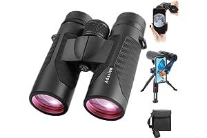 
   Best Selling Binoculars
   - 12x42 HD Binoculars for Adults with Universal Phone Adapter - High Power Binoculars with Super Bright and Large View- Lightweight Waterproof Binoculars for Bird Watching Hunting Outdoor Sports Travel