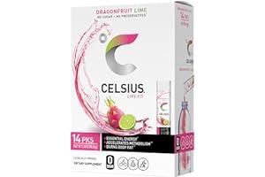 
   Best Selling Energy Drinks
   - CELSIUS Dragonfruit Lime On-the-Go Powder Stick Packs, Zero Sugar 14 Count(Pack of 1)