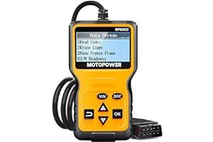 
   Best Selling Code Readers & Scan Tools
   - MOTOPOWER MP69033 Car OBD2 Scanner Code Reader Engine Fault Scanner CAN Diagnostic Scan Tool for All OBD II Protocol Cars Since 1996, Yellow