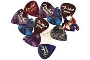 
   Best Selling Guitar Picks & Bass Picks
   - Fender Premium Picks Sampler - 12 Pack Includes Thin, Medium & Heavy Gauges (Austin Bazaar Exclusive)