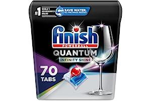 
   Best Selling Unique Home
   - Finish Quantum Infinity Shine - 70 Count - Dishwasher Detergent - Powerball - Our Best Ever Clean and Shine - Dishwashing Tablets - Dish Tabs (Packaging May Vary)