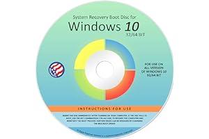 Operating Systems (Software) - Ralix Reinstall DVD For Windows 10 All Versions 32/64 bit. Recover, Restore, Repair Boot Disc, and Install to Factory Default will Fix PC Easy!