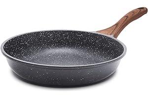 Omelet Pans - SENSARTE Nonstick Frying Pan Skillet, Swiss Granite Coating Omelette Pan, Healthy Stone Cookware Chef