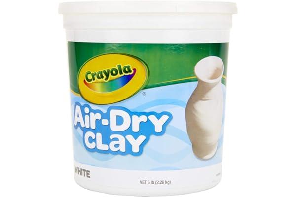 
   Best Selling Pottery & Modeling Clays
   - Crayola Air Dry Clay (5lb Bucket), Natural White Modeling Clay for Kids, Sculpting Material, Holiday Gift for Kids [Amazon Exclusive]