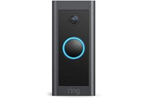 Home Security Systems - Ring Video Doorbell Wired | Use Two-Way Talk, advanced motion detection, HD camera and real-time alerts to monitor your front door (wiring required)